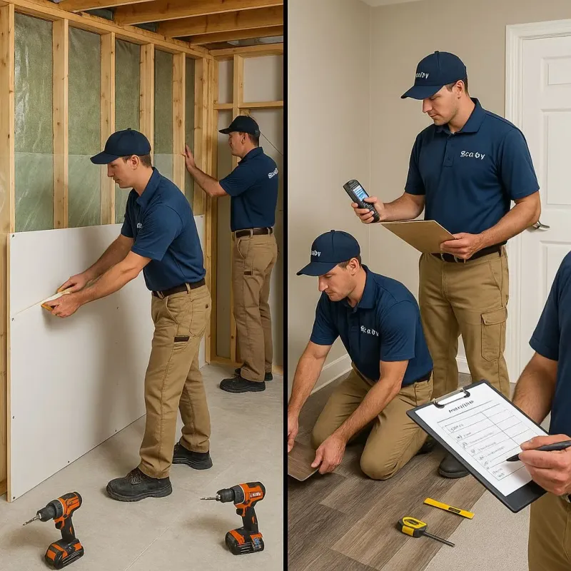 Repairs and Reconstruction process in Wyomissing, PA