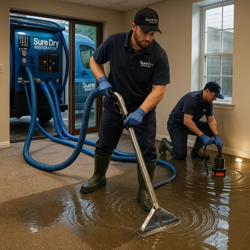Water Extraction and Removal process in Wyomissing, PA
